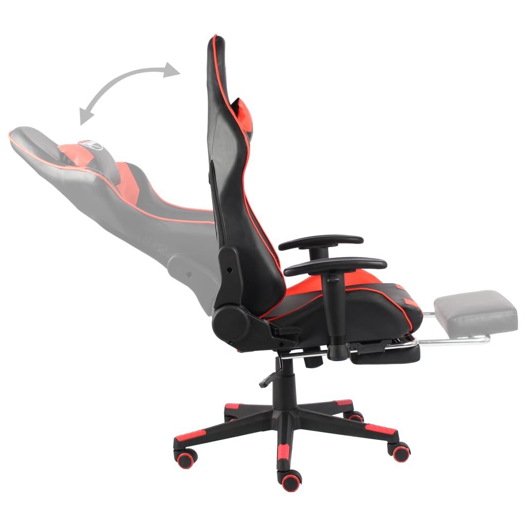 VidaXL Rode Gamestoel met Voetensteun - 41% Korting!