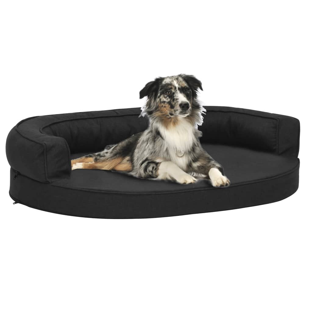 Ergonomisch Hondenbed Zwart 75x53cm - 42% Korting!