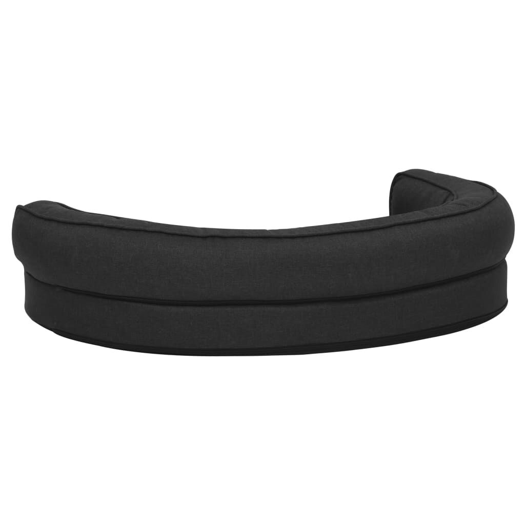 Ergonomisch Hondenbed Zwart 75x53cm - 42% Korting!