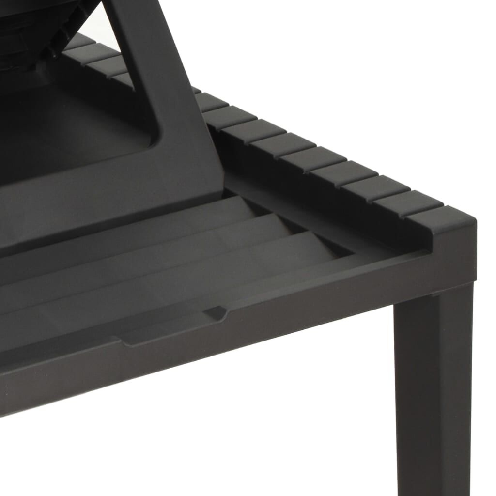 VidaXL Ligbed Antraciet met Kussen - 42% Korting!