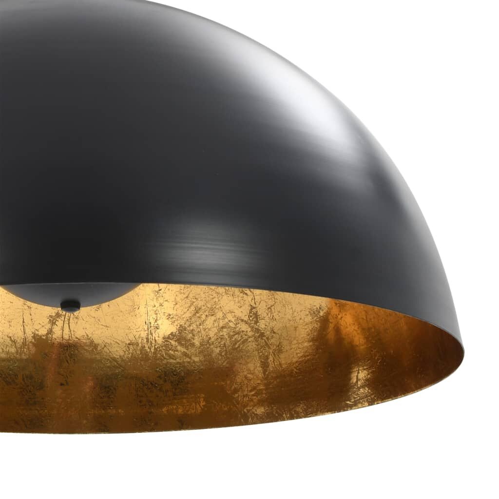 VidaXL Plafondlampen (2x) Zwart/Goud -50% Korting!