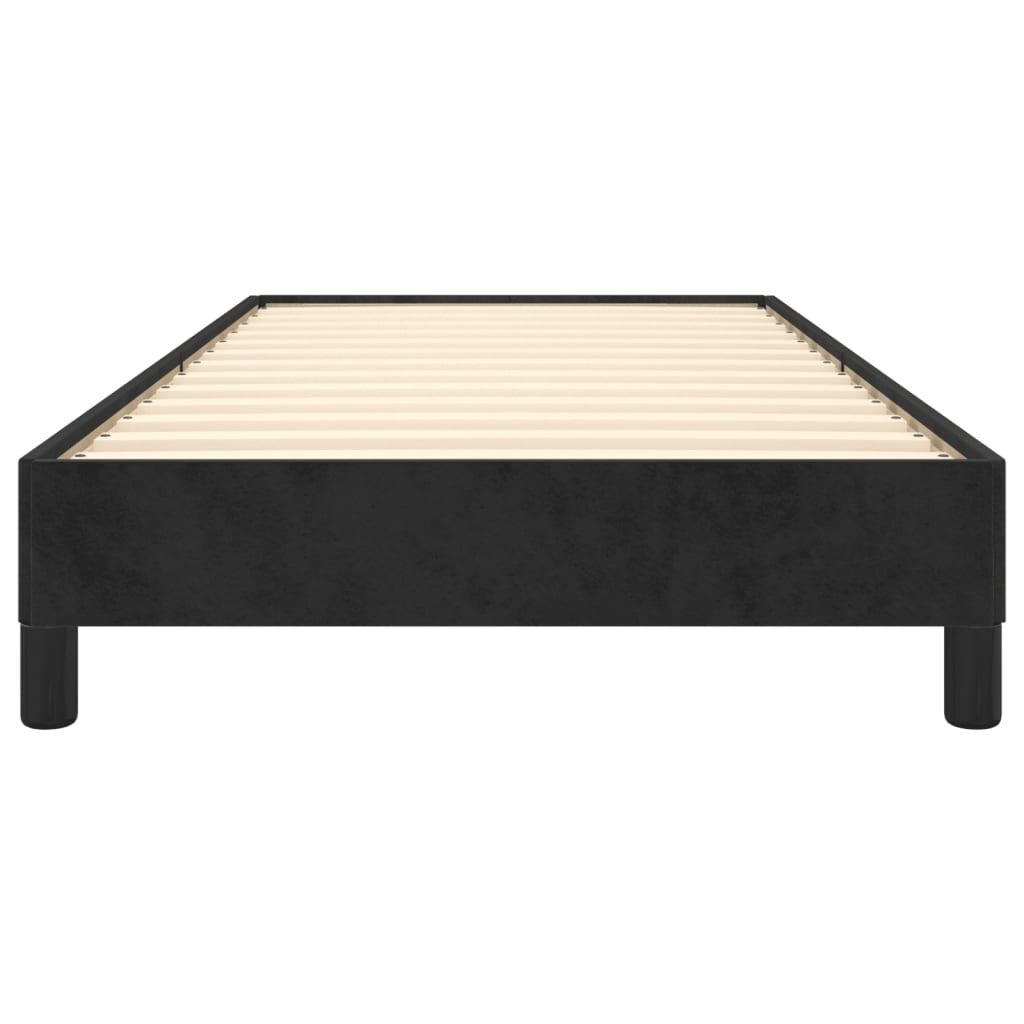 vidaXL Fluwelen Bedframe 90x190 Zwart - 42% Korting!