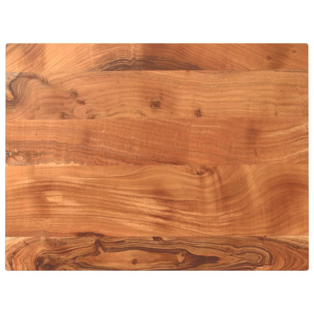 vidaXL Acacia Tafelblad 90x70cm - Massief Hout - 41% Korting!
