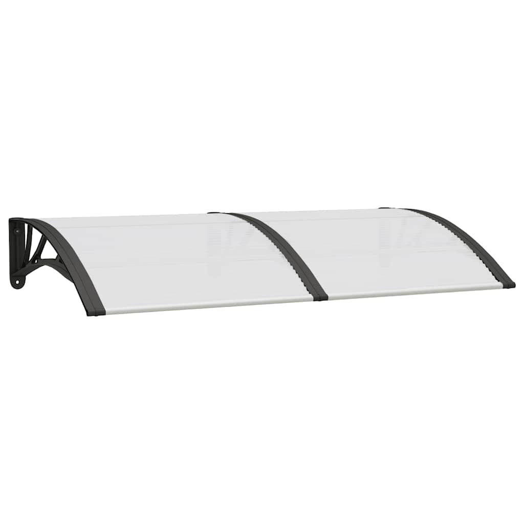 vidaXL Deurluifel 150x75cm Zwart/Transparant - 42% Korting!