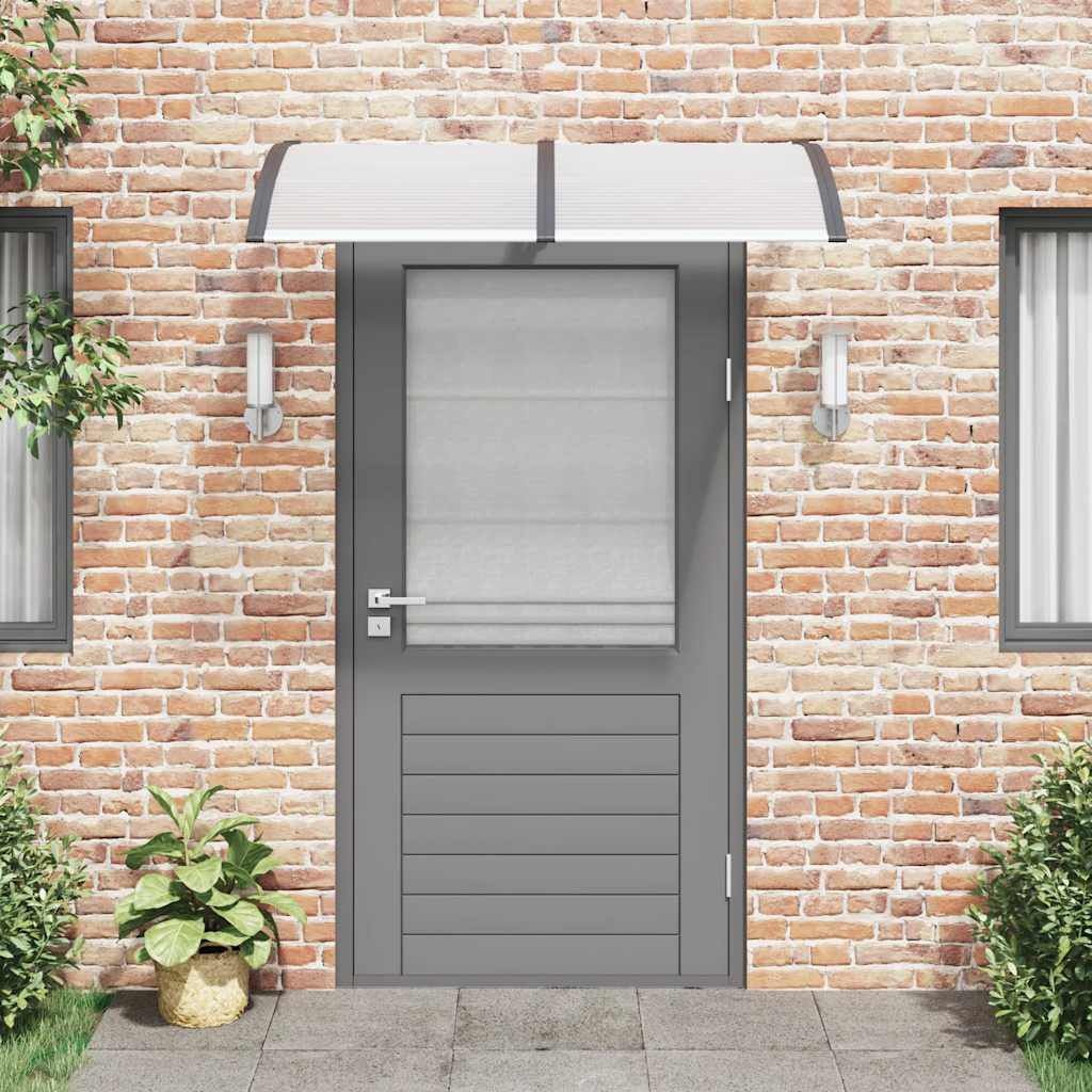 vidaXL Deurluifel 150x75cm Zwart/Transparant - 42% Korting!