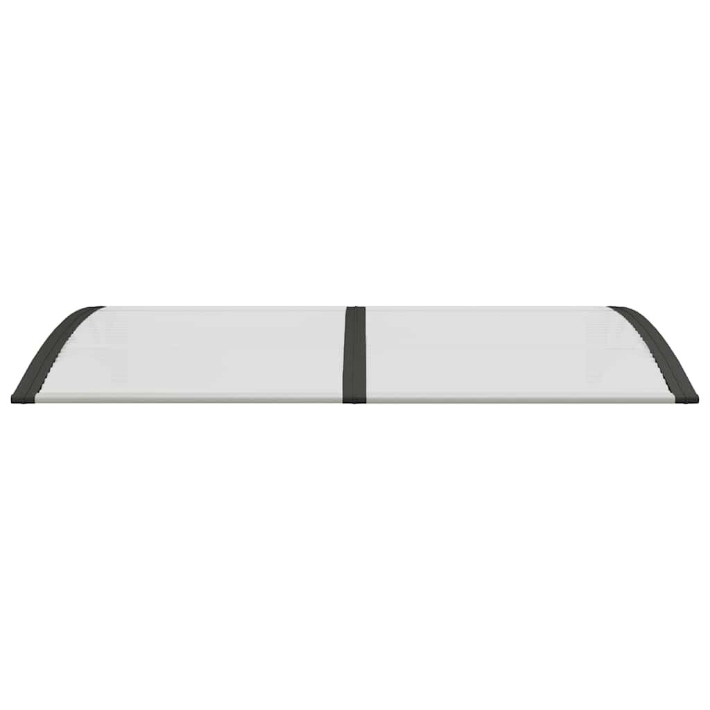 vidaXL Deurluifel 150x75cm Zwart/Transparant - 42% Korting!