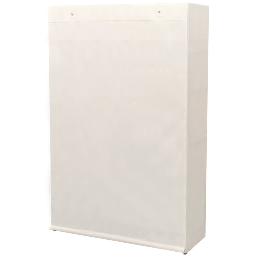 VidaXL Stoffen Kledingkast Grenen - 110cm - 35% Korting!