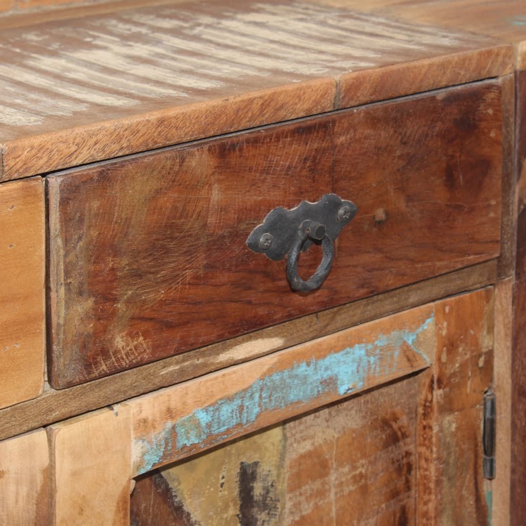 vidaXL Dressoir Massief Hout 120cm - 35% Korting!