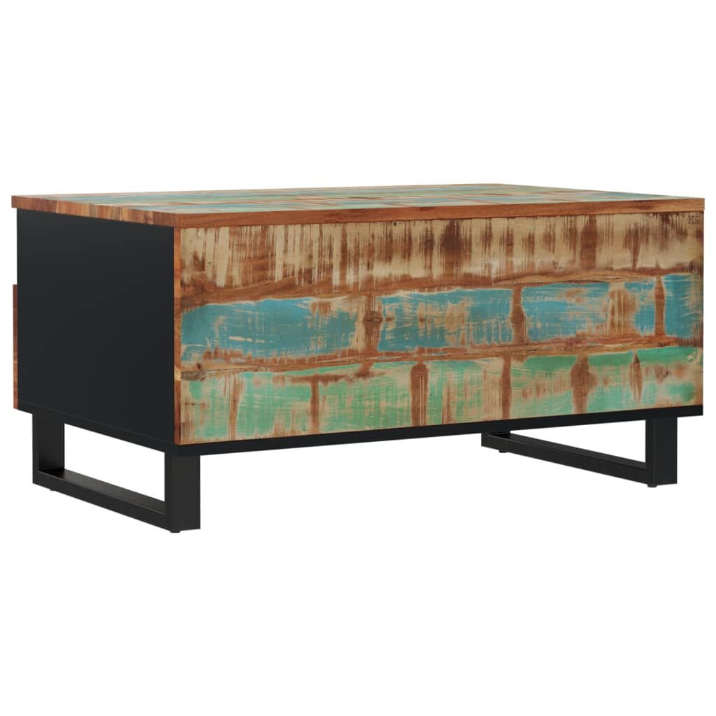 Salontafel Gerecycled Hout 80x54cm - 42% Korting!