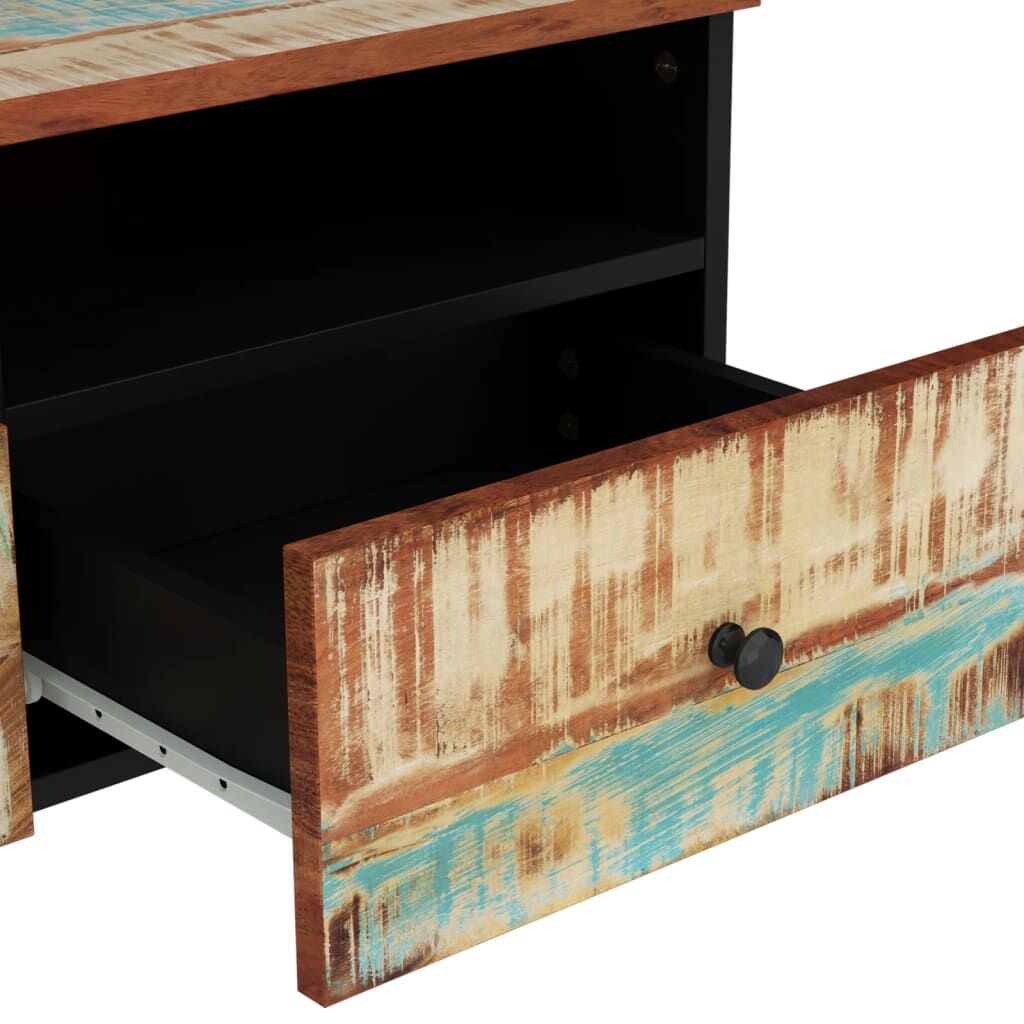Salontafel Gerecycled Hout 80x54cm - 42% Korting!