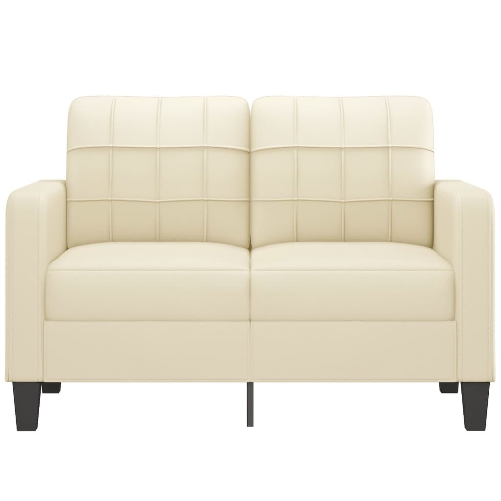 VidaXL Crème Tweezitsbank - 120cm - 51% Korting!
