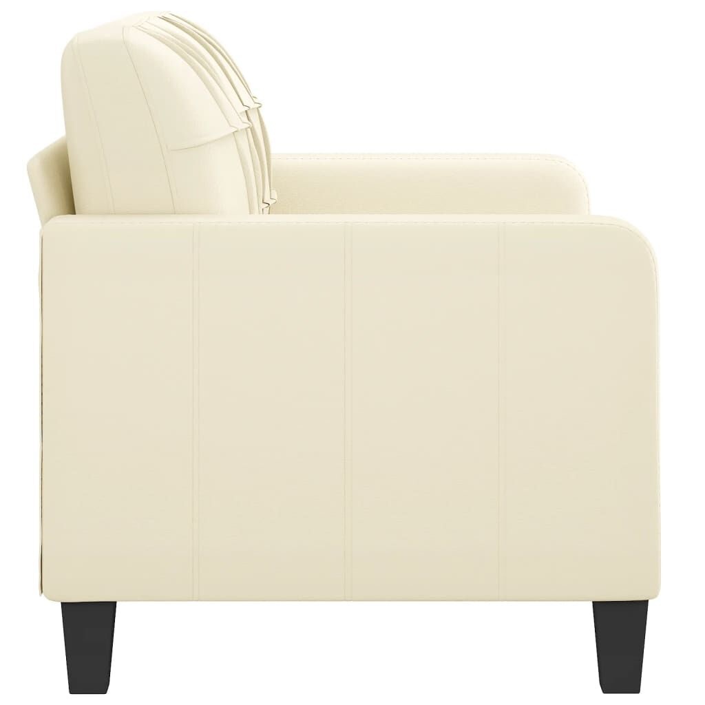 VidaXL Crème Tweezitsbank - 120cm - 51% Korting!