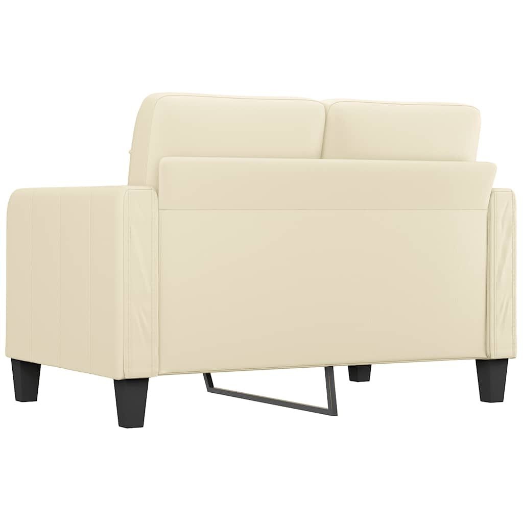 VidaXL Crème Tweezitsbank - 120cm - 51% Korting!