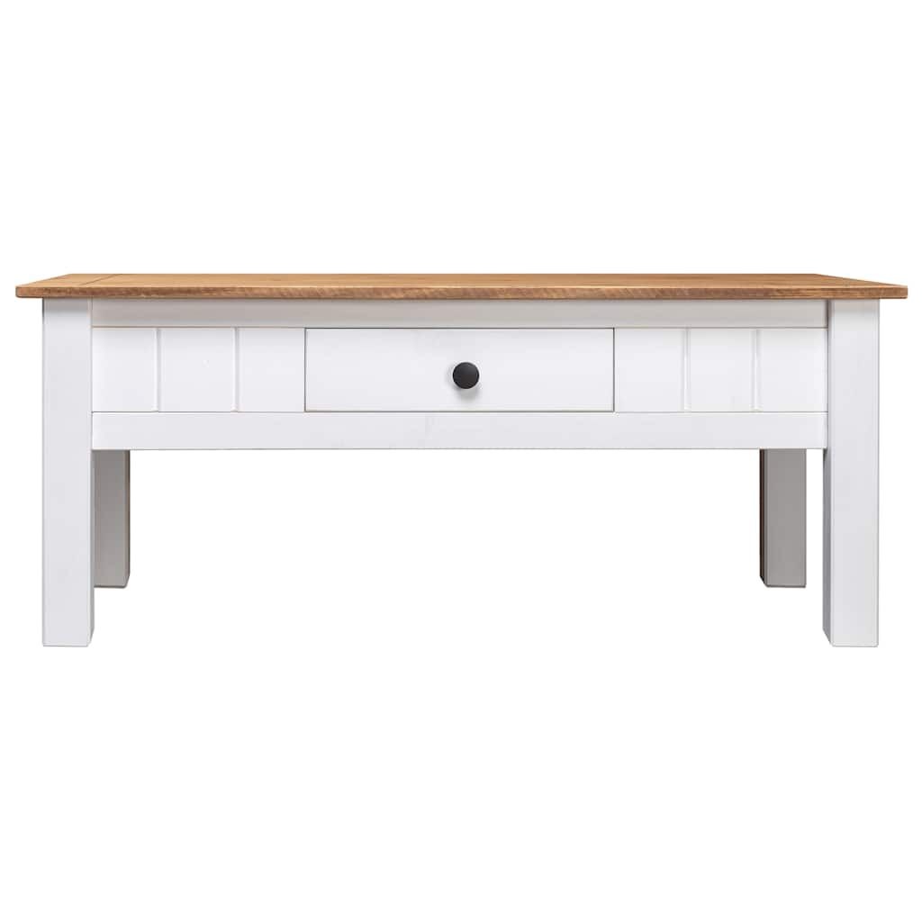 Salontafel Grenenhout Wit 100x60cm - 42% Korting! Nieuw!