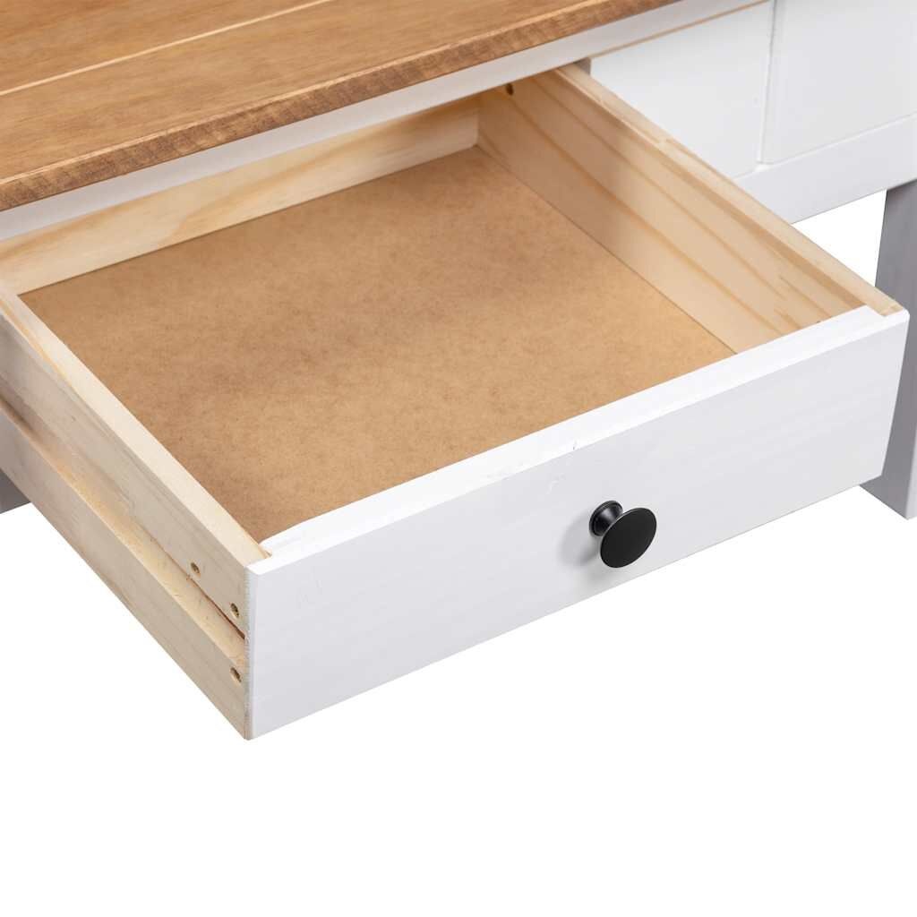 Salontafel Grenenhout Wit 100x60cm - 42% Korting! Nieuw!