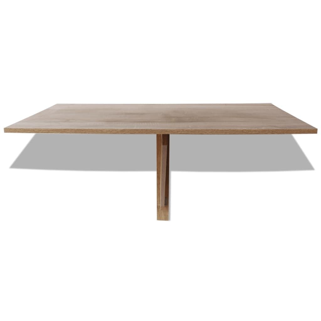 vidaXL Inklapbare Wandtafel Eiken 100x60cm - 35% Korting!