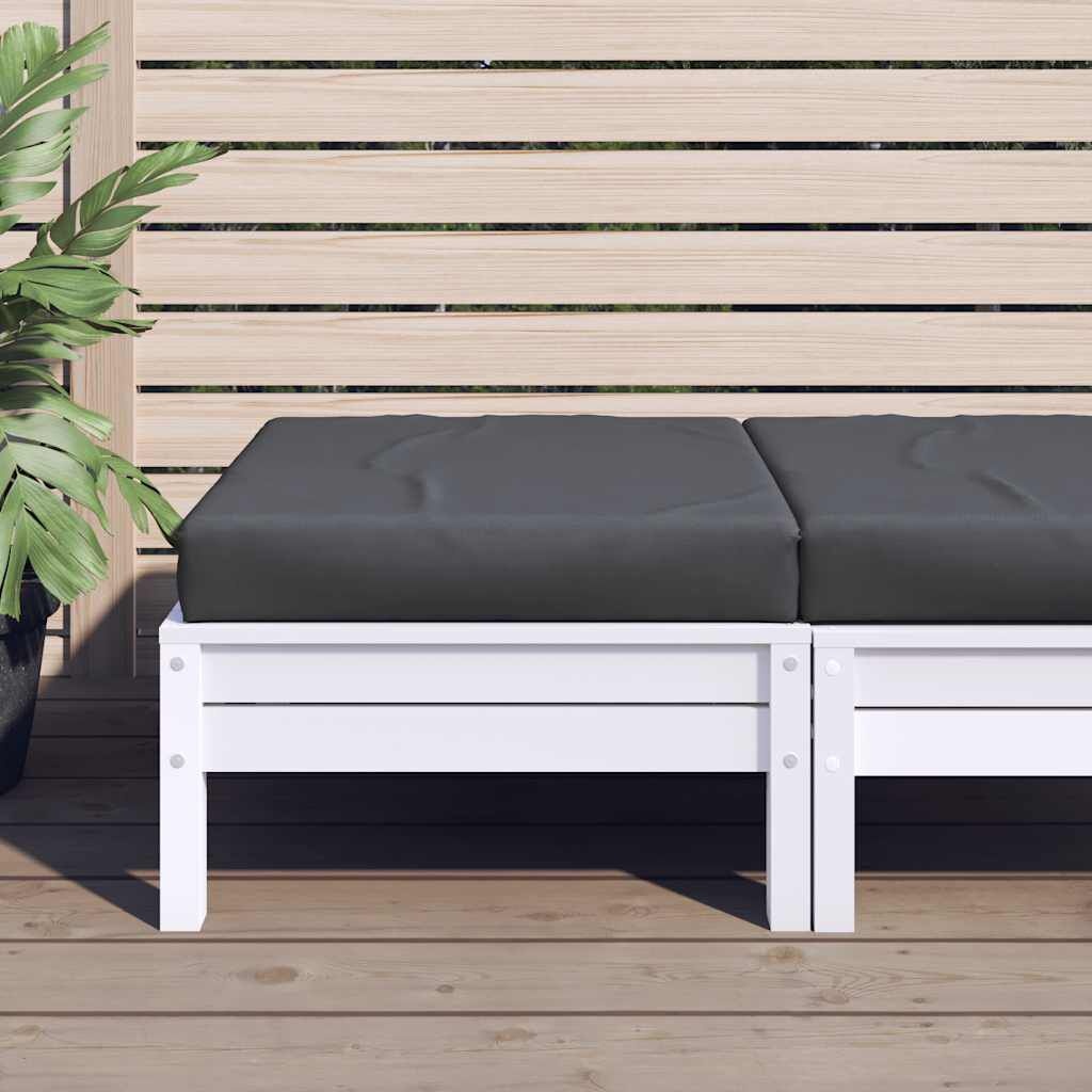 vidaXL Palletkussen Antraciet 60x60x8cm - 45% Korting!