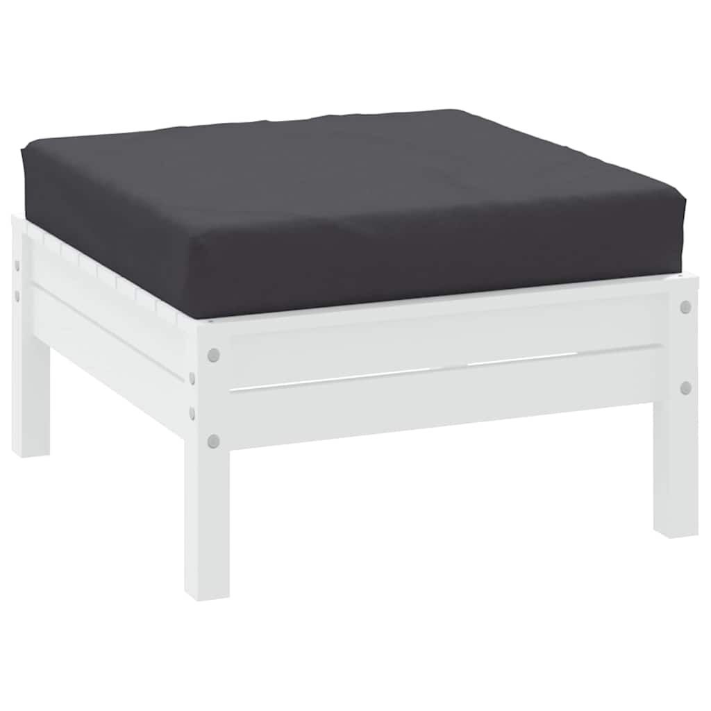 vidaXL Palletkussen Antraciet 60x60x8cm - 45% Korting!