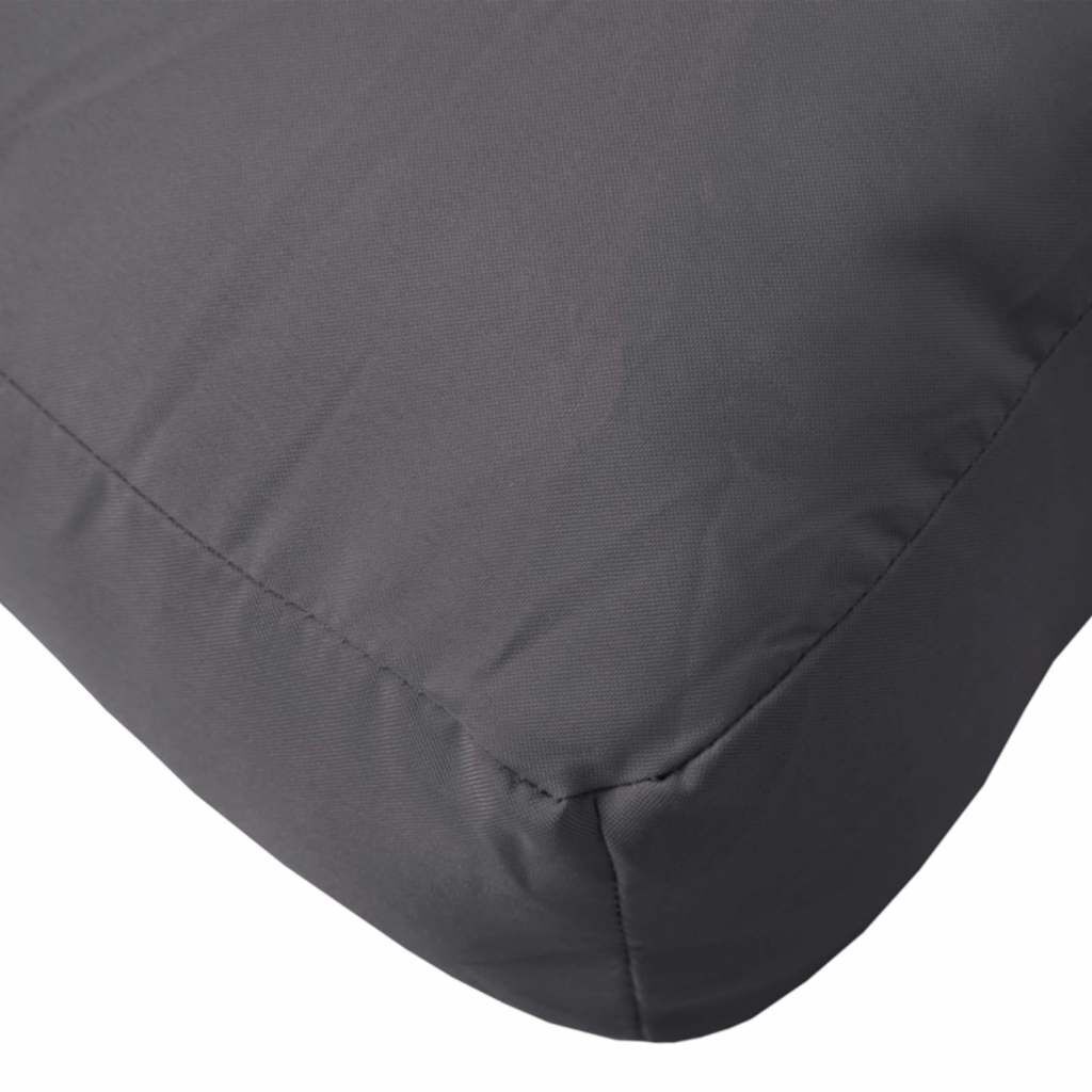 vidaXL Palletkussen Antraciet 60x60x8cm - 45% Korting!