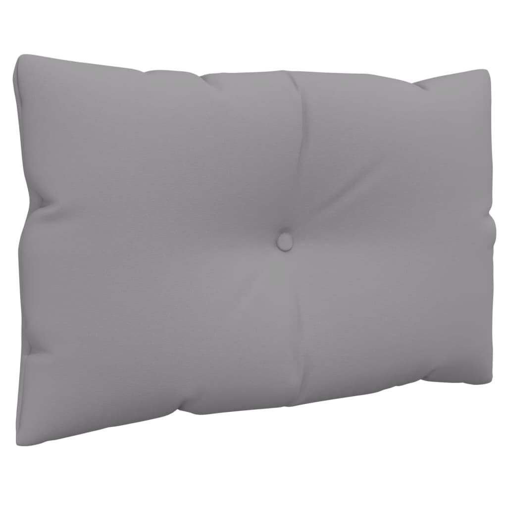vidaXL Palletkussens Grijs (2 st) - 35% Korting! *NIEUW, Beschadigde Verpakking*