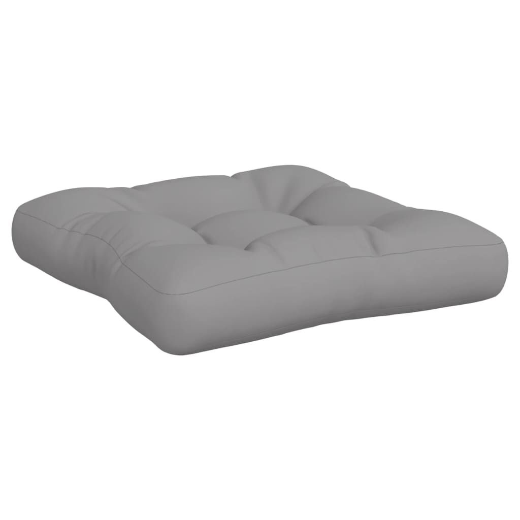 vidaXL Palletkussens Grijs (2 st) - 35% Korting! *NIEUW, Beschadigde Verpakking*