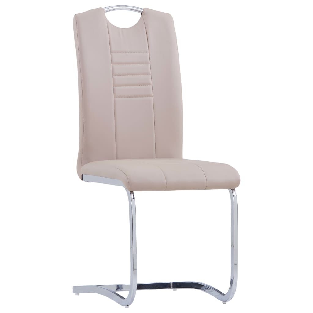 vidaXL Eetkamerstoelen (2 st.) Cappuccino - 53% Korting!