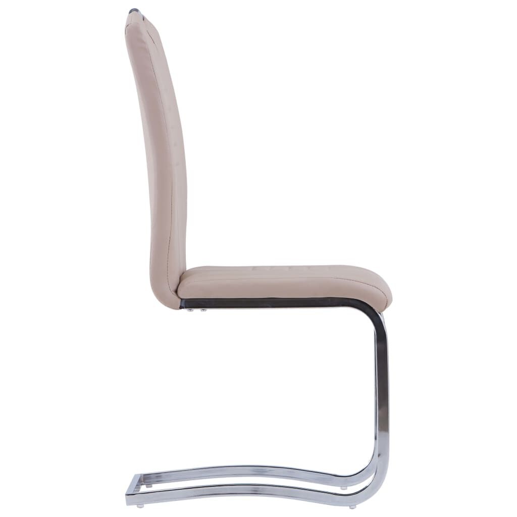 vidaXL Eetkamerstoelen (2 st.) Cappuccino - 53% Korting!