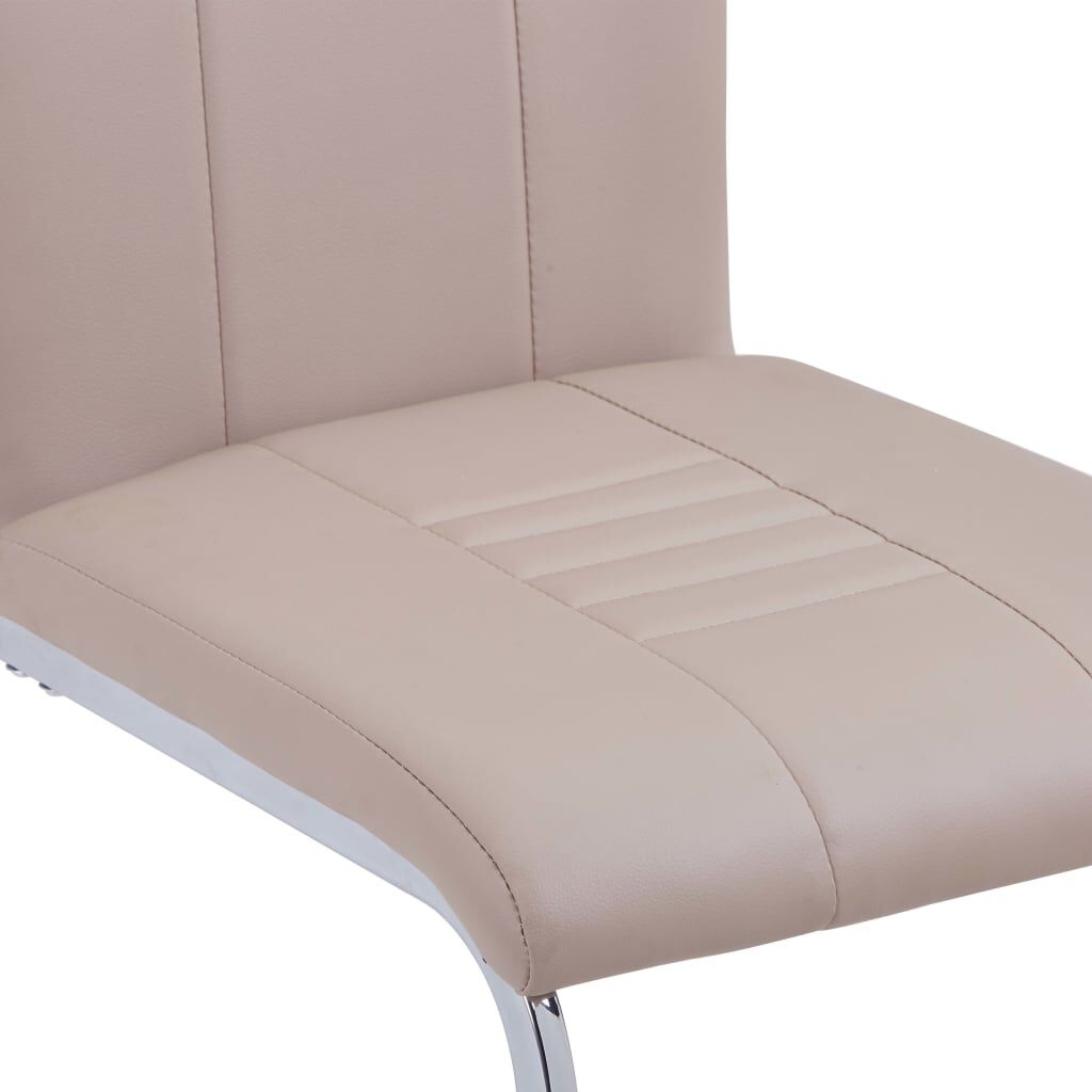 vidaXL Eetkamerstoelen (2 st.) Cappuccino - 53% Korting!