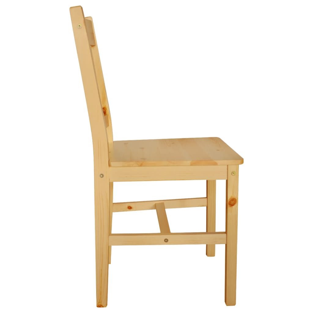 VidaXL Eetkamerstoelen (4 st) Grenenhout - 47% Korting!