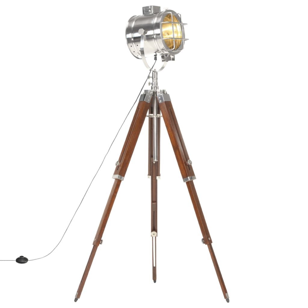 VidaXL Driepoot Vloerlamp Mangohout - 53% Korting!