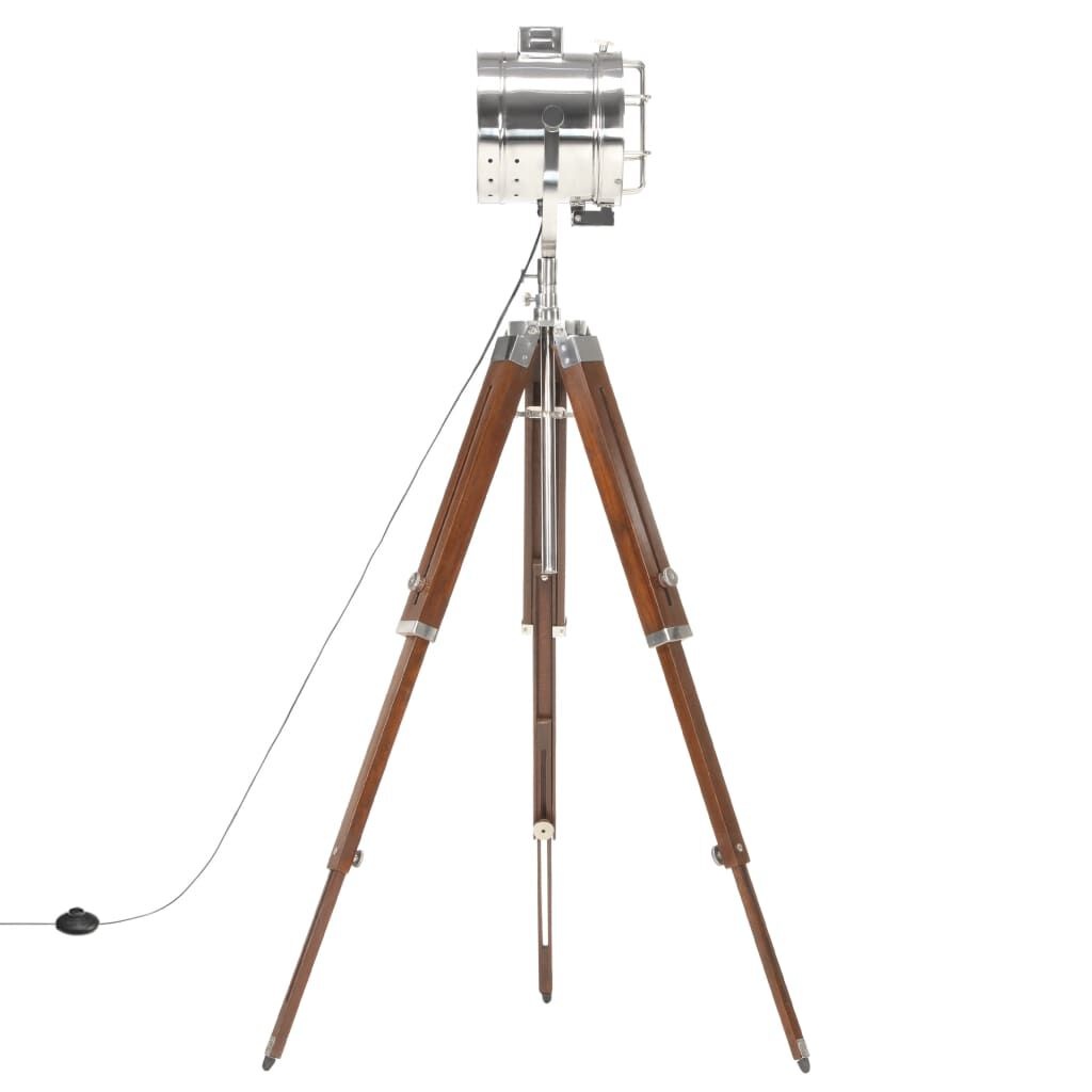 VidaXL Driepoot Vloerlamp Mangohout - 53% Korting!