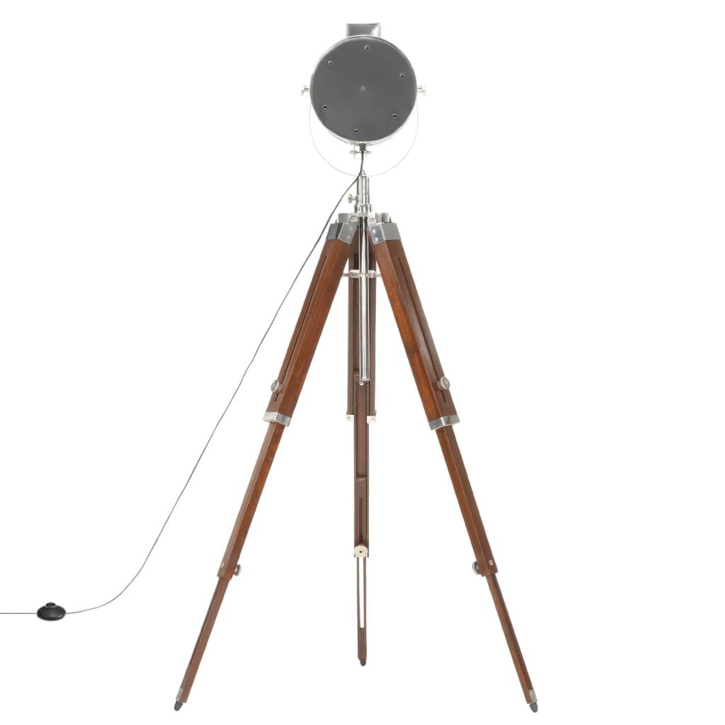 VidaXL Driepoot Vloerlamp Mangohout - 53% Korting!