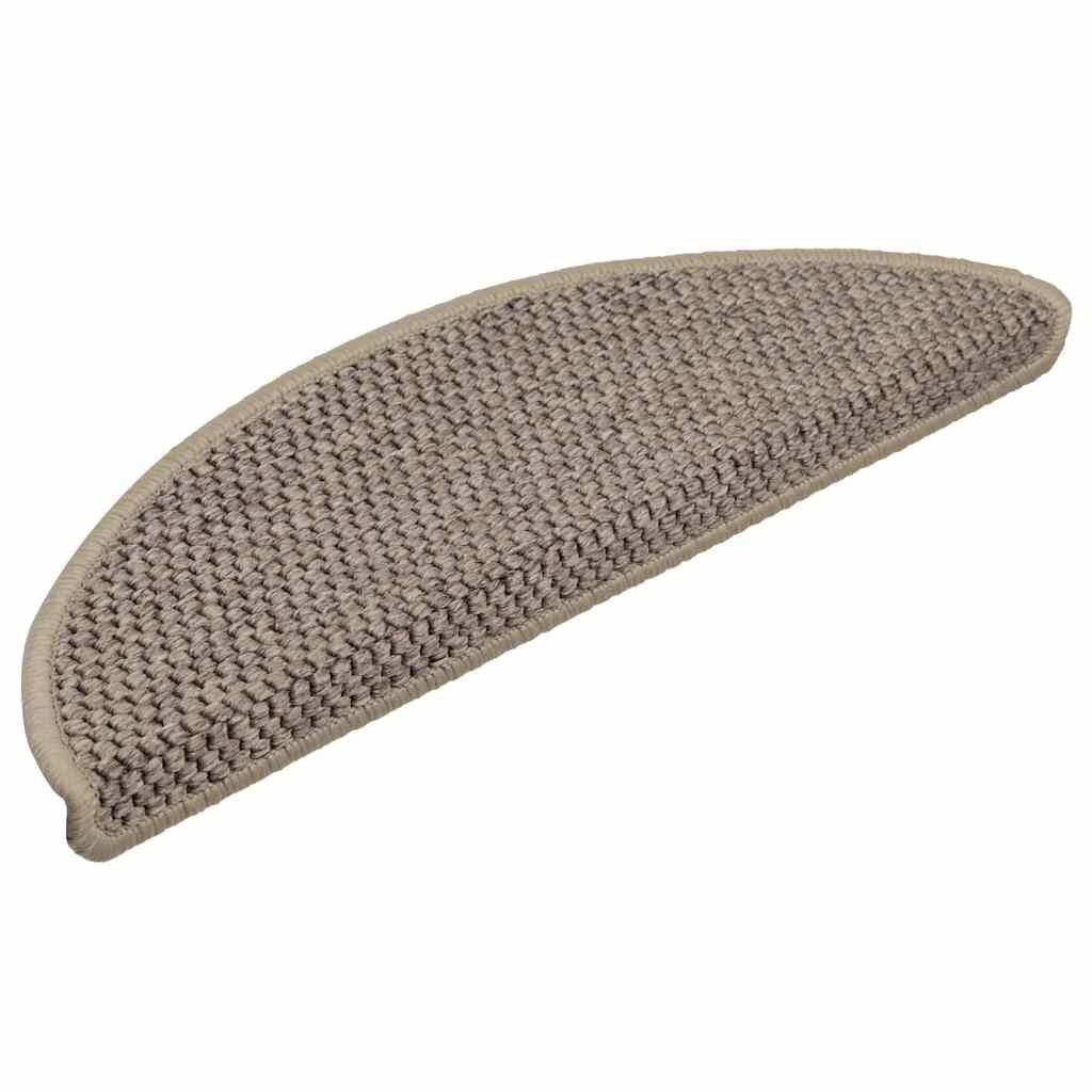Trapmatten Zelfklevend 15 st. Donkerbeige -47% Korting!