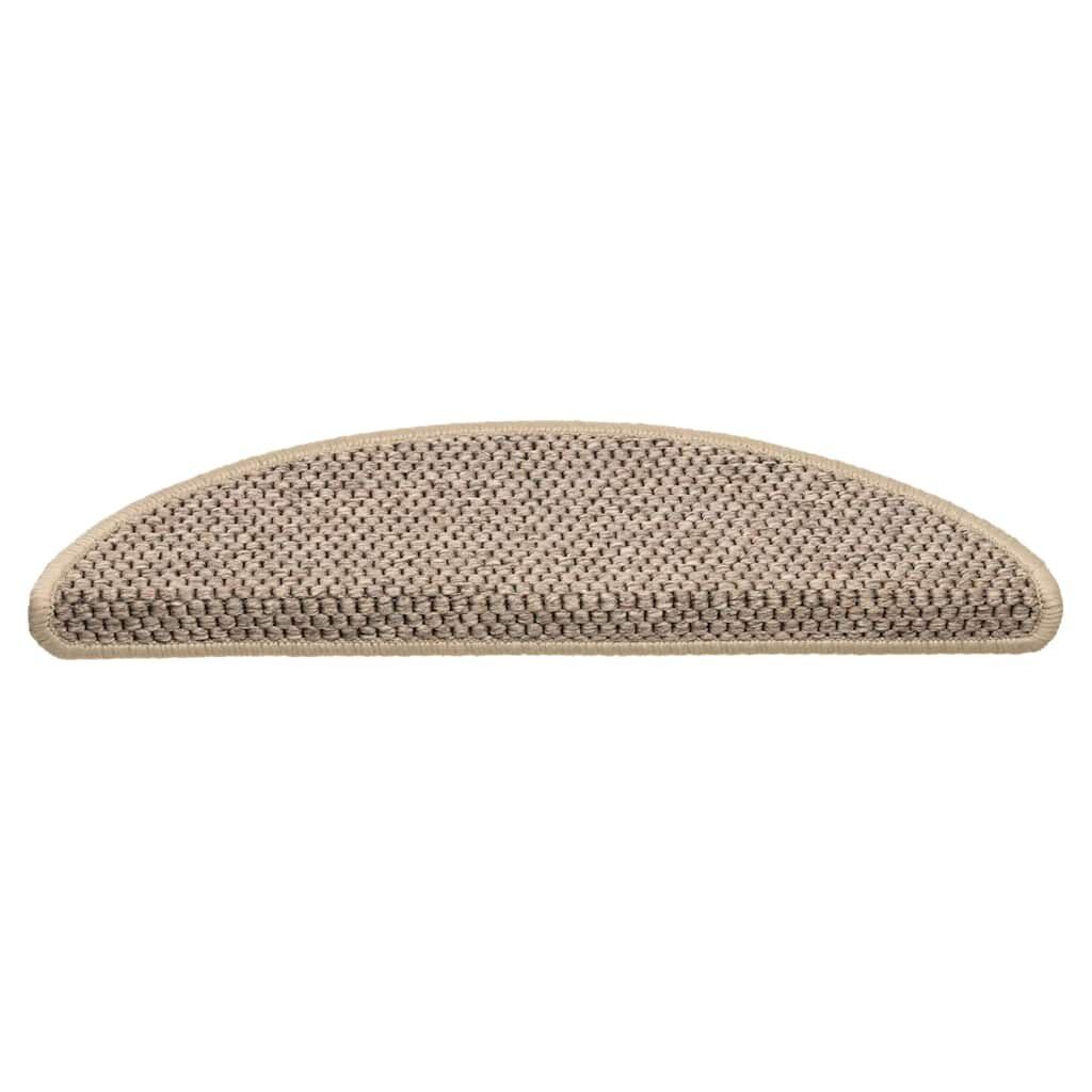 Trapmatten Zelfklevend 15 st. Donkerbeige -47% Korting!