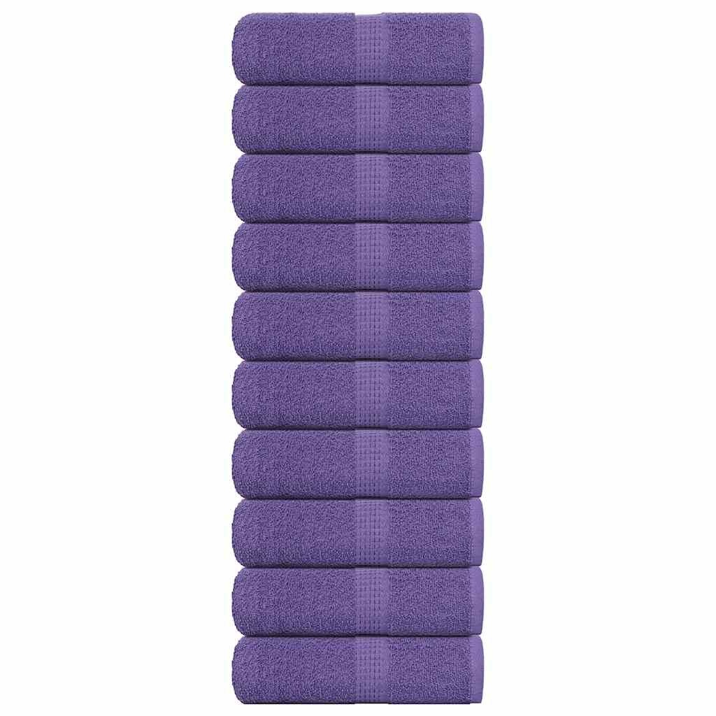 VidaXL Gastendoekjes 10x Paars - 47% Korting! Topdeal!