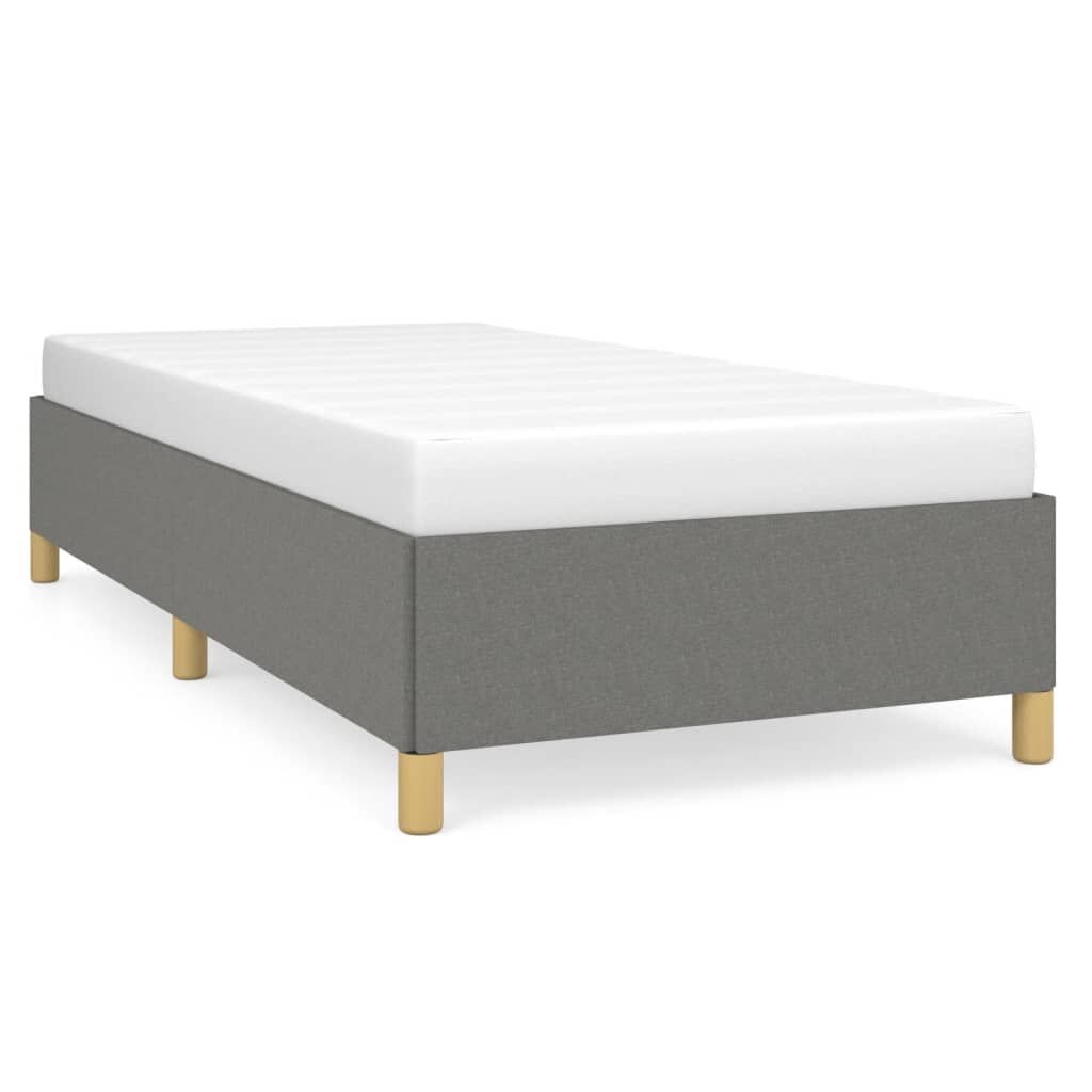 VidaXL Bedframe 90x190cm Donkergrijs - Nu 47% Korting!