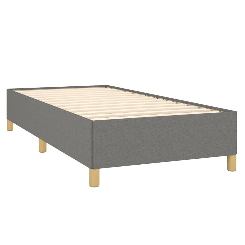 VidaXL Bedframe 90x190cm Donkergrijs - Nu 47% Korting!