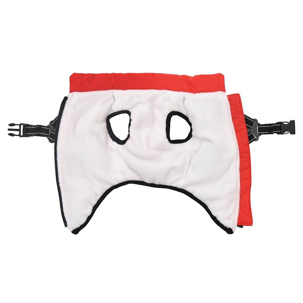 VidaXL Hondenjas met Harnas Rood L28 - 47% Korting!