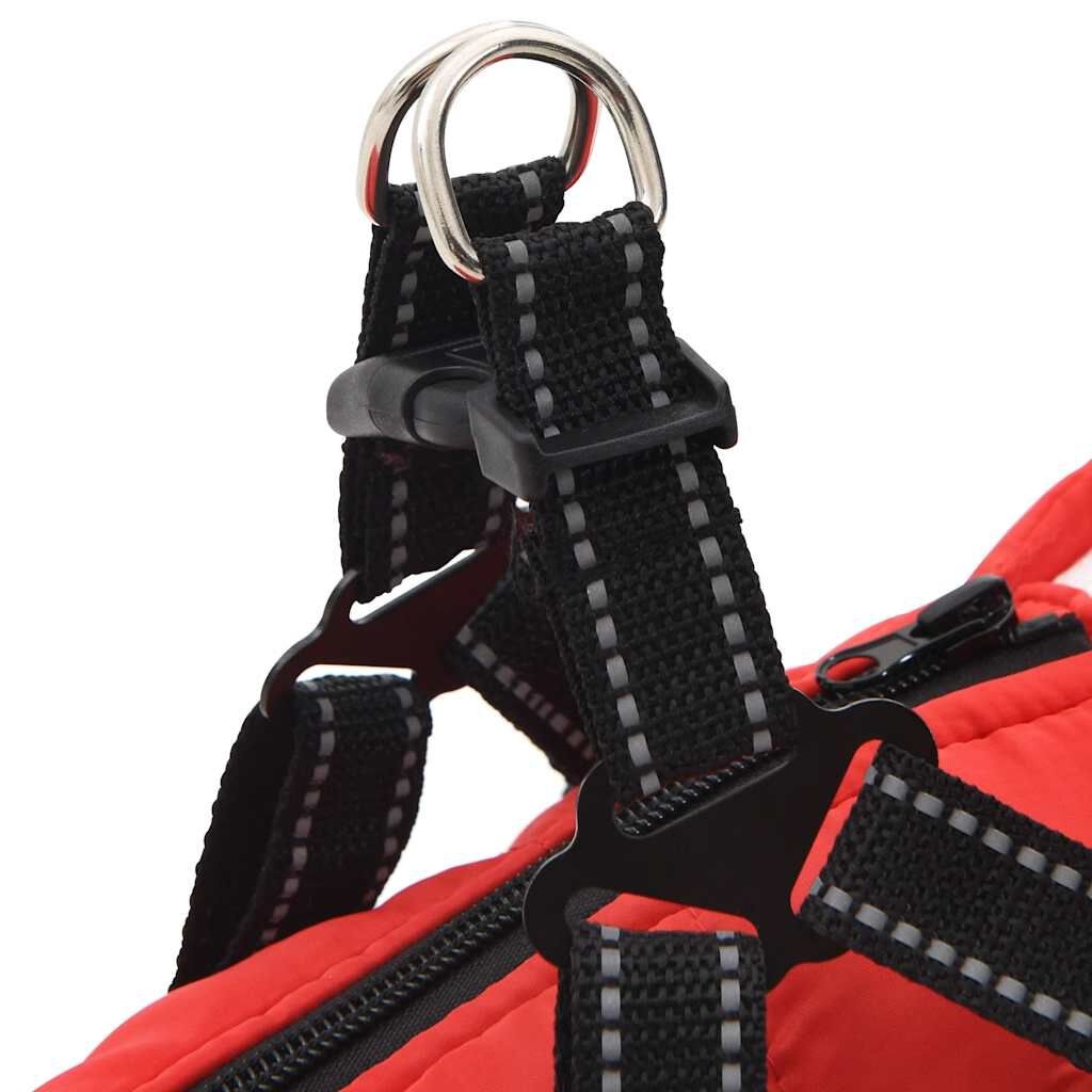 VidaXL Hondenjas met Harnas Rood L28 - 47% Korting!