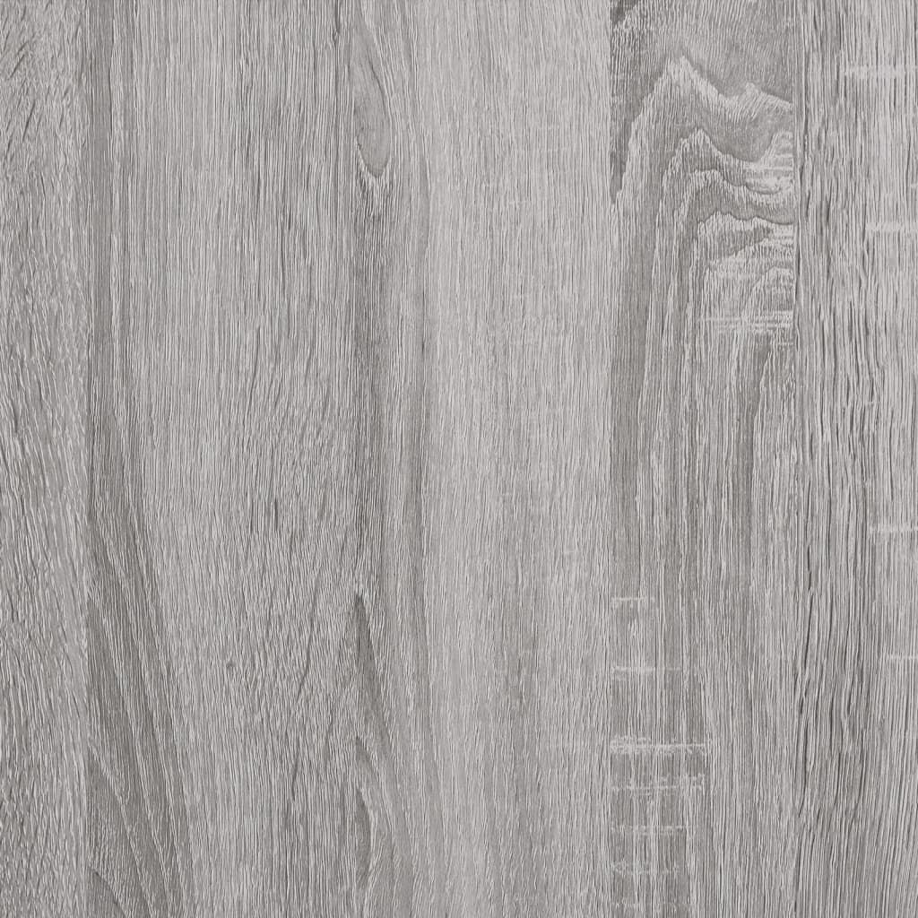 vidaXL Dressoir Grijs Sonoma 100cm - Zo Goed Als Nieuw - 47% Korting!