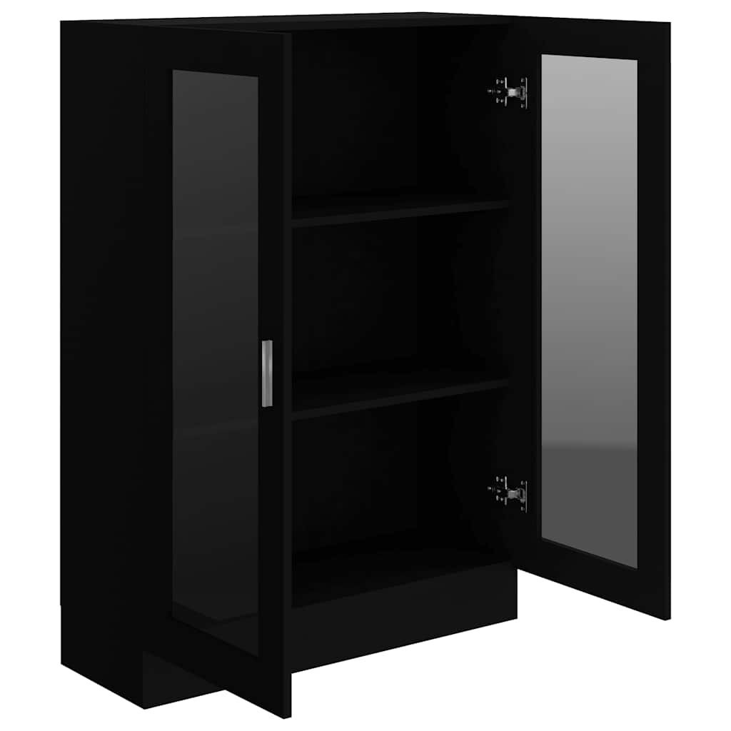 vidaXL Vitrinekast Zwart Hout 82,5cm - 47% Korting!