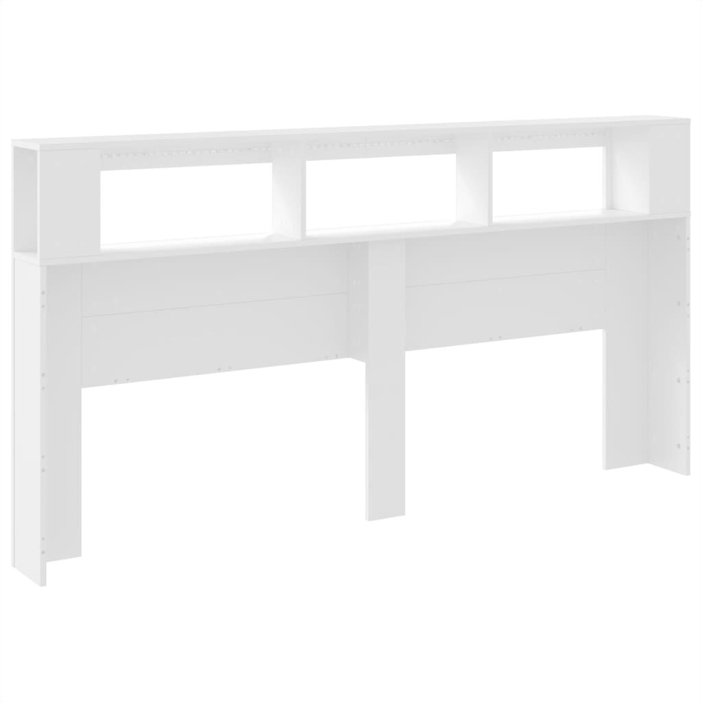 LED Hoofdbord 200cm Wit Hout - 41% Korting!
