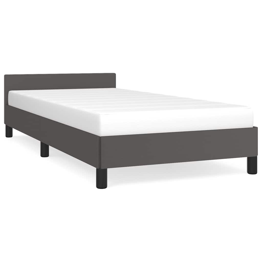 Bedframe 90x200 Grijs (Zonder Matras) - 47% Korting!