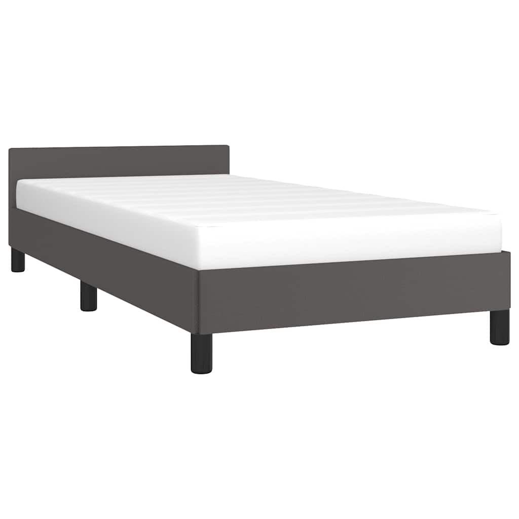 Bedframe 90x200 Grijs (Zonder Matras) - 47% Korting!
