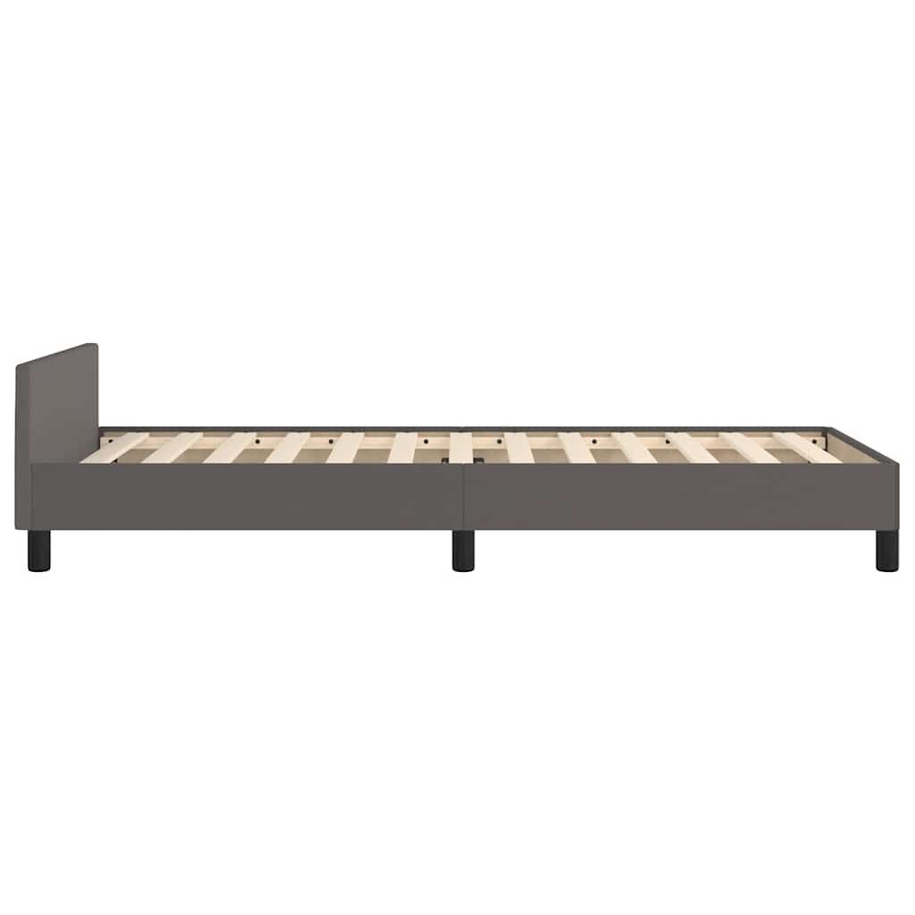 Bedframe 90x200 Grijs (Zonder Matras) - 47% Korting!