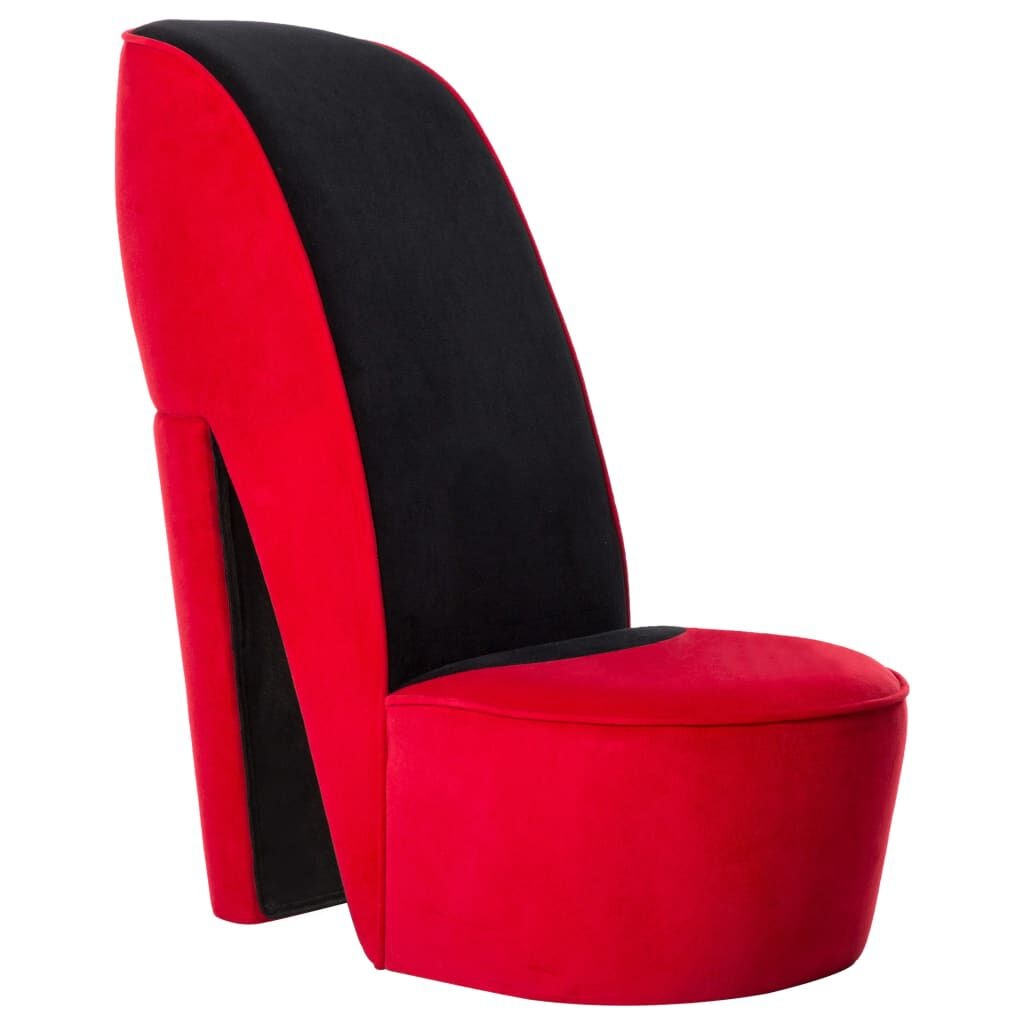 VidaXL Hakstoel Rood Fluweel - 41% Korting!
