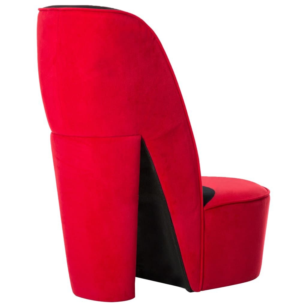 VidaXL Hakstoel Rood Fluweel - 41% Korting!