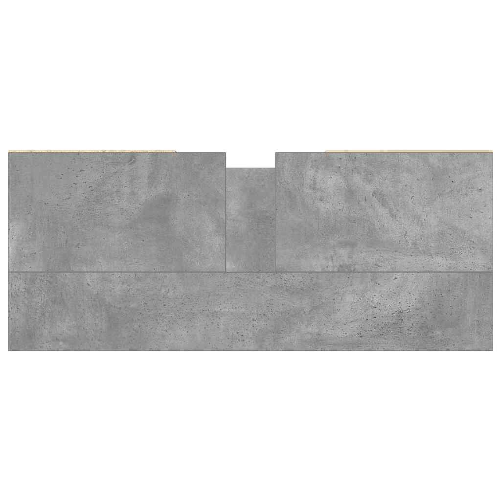 vidaXL Badkamerkast Betongrijs 80cm - 42% Korting! (Beschadigde Verpakking)