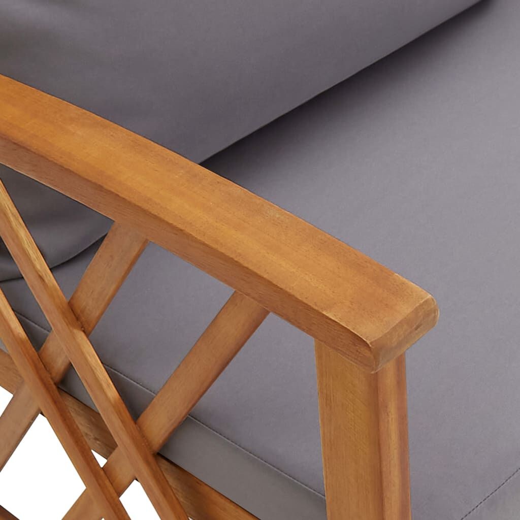 Lounge Set Acaciahout met Kussens - 41% Korting!