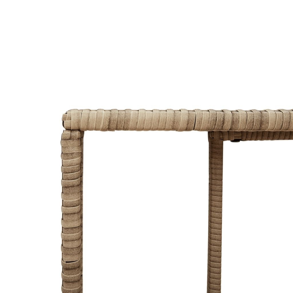 VidaXL Opbergschappen Rattan Beige - 35% Korting!